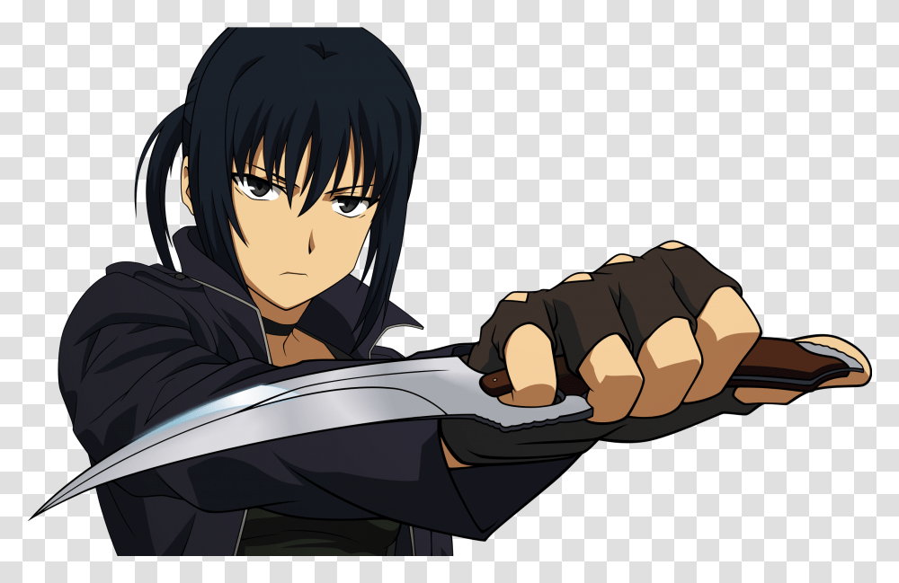 Anime Male With Knife, Person, Human, Teeth, Mouth Transparent Png