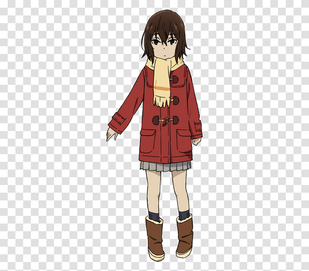 Anime Manga A Boku Dake Ga Inai Machi Characters, Clothing, Coat, Jacket, Person Transparent Png