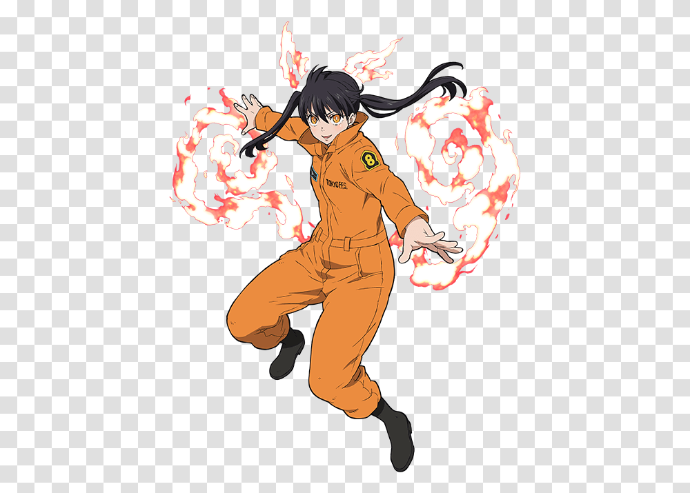 Anime Manga Fireforce Tamaki Tamakikotatsu Kotatsu Ens Tamaki Fire Force, Person, Human, Hand, Juggling Transparent Png