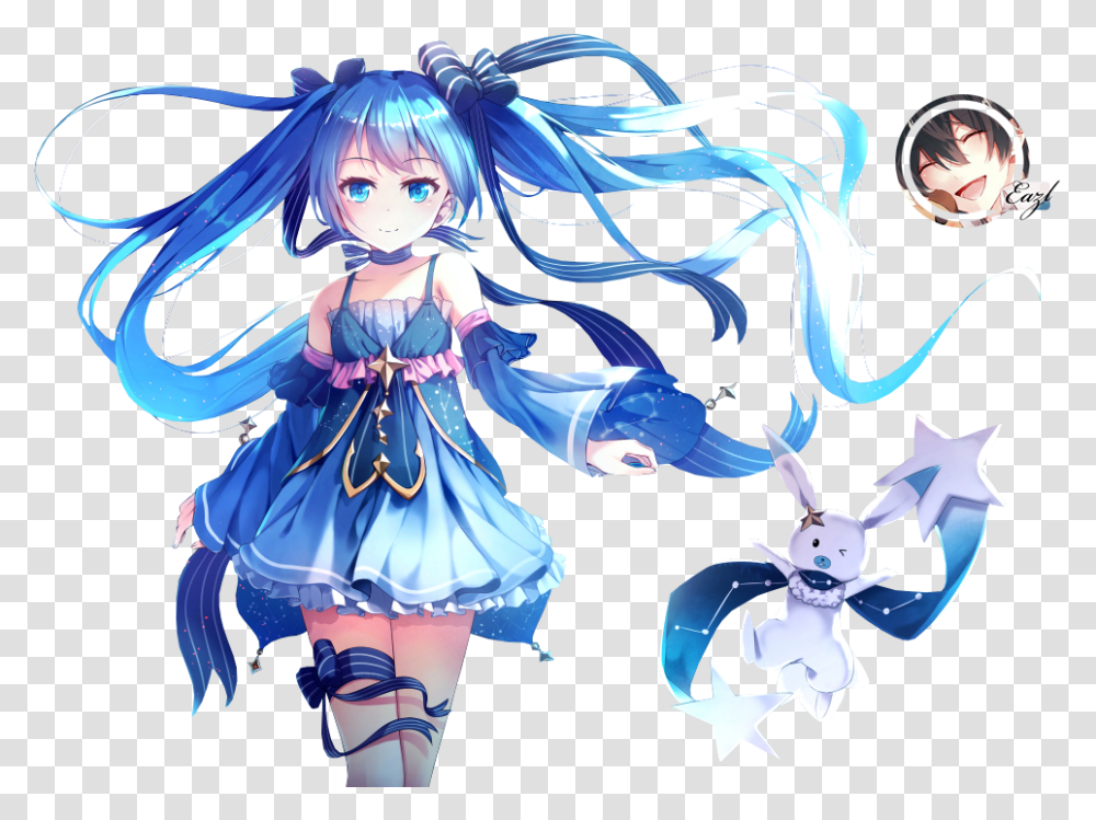 Anime Manga Girl Cute Kawaii Winter Miku Hatsune Hatsune Miku Yuki, Doll, Toy, Comics, Book Transparent Png