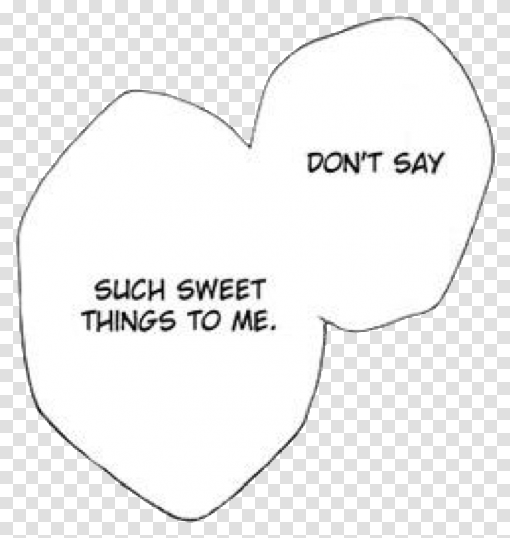 Anime Manga Text Bubble Textbubble Sticker By Ash Illustration, Heart, Baseball Cap, Hat, Clothing Transparent Png