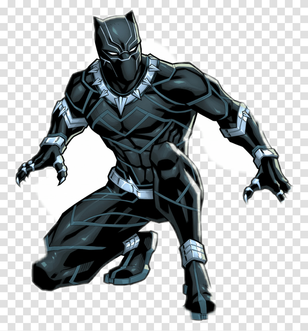 Anime Marvel Black Panther, Batman, Person, Human, Helmet Transparent Png