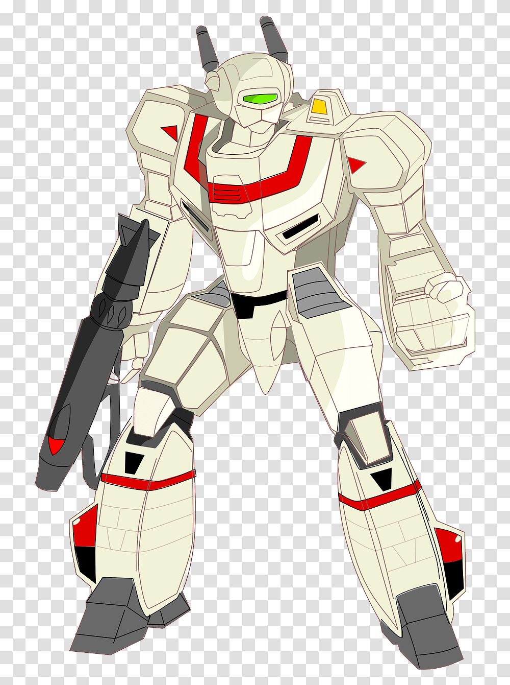 Anime Mecha Vector Clipart Japanese Robot, Armor Transparent Png