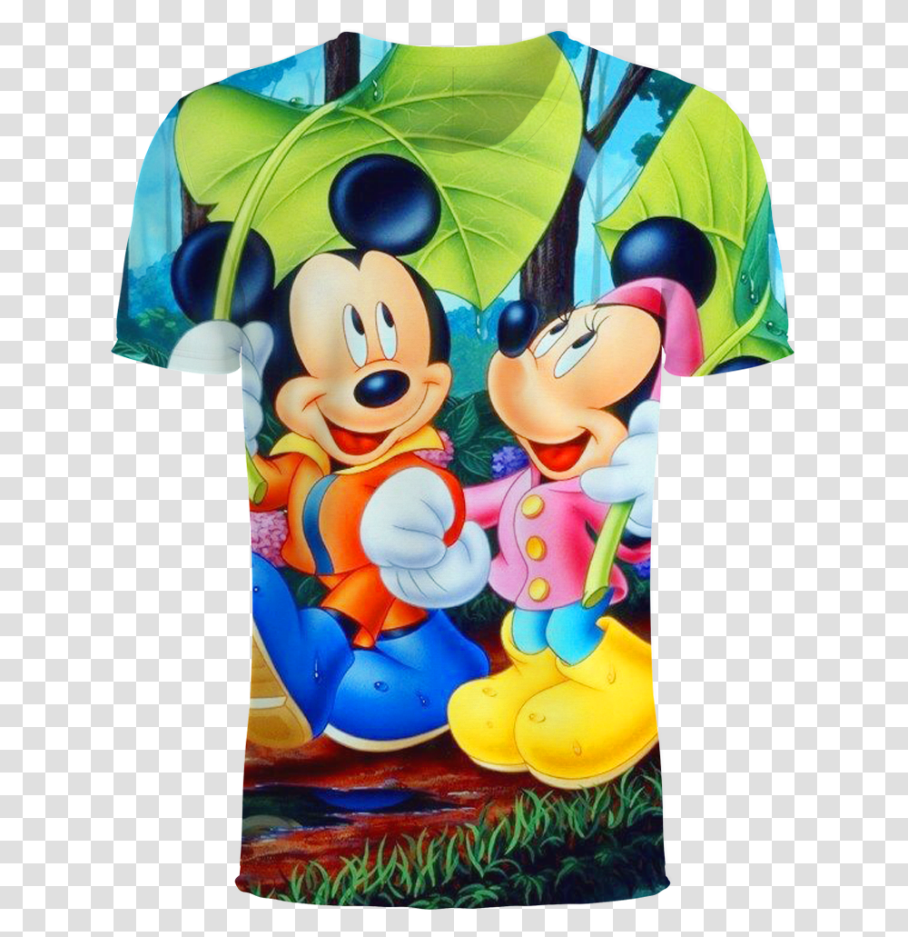Anime Mickey Minnie Mouse 3d T Shirt Micky Mouse Y Minnie, Inflatable Transparent Png