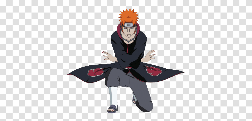 Anime Naruto Naruto Pain Full Body, Ninja, Person, Human, Hand Transparent Png