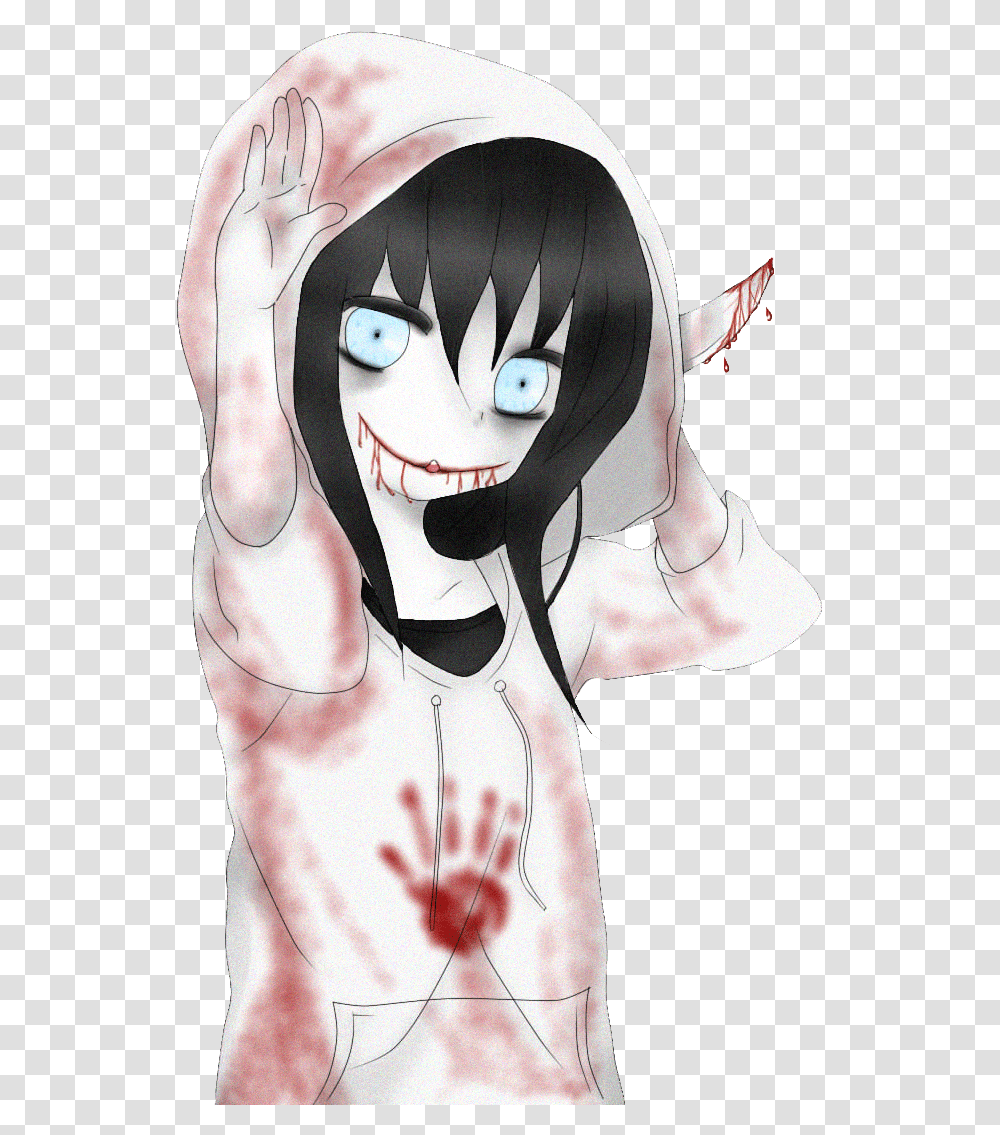 Anime Neko Girl Kawaii Creepypasta, Hand, Person, Human, Figurine Transparent Png