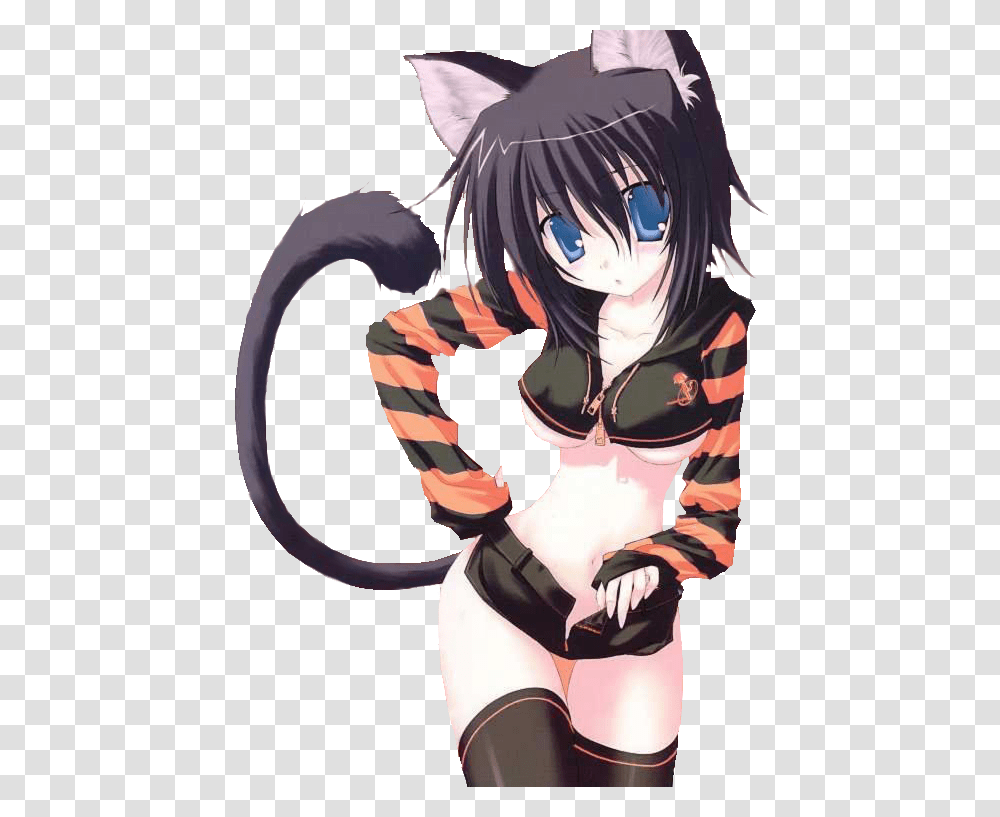 Anime Neko, Person, Human, Manga, Comics Transparent Png