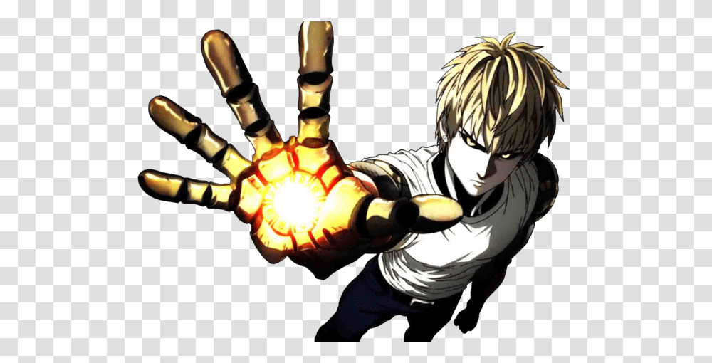 Anime One Punch Man One Punch, Person, Human, Hand, Spider Transparent Png