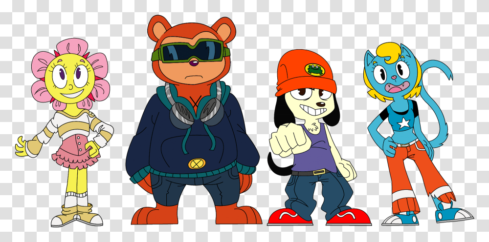 Anime Parappa The Rapper Parappa The Rapper Fan Art, Hand, Person, Human Transparent Png
