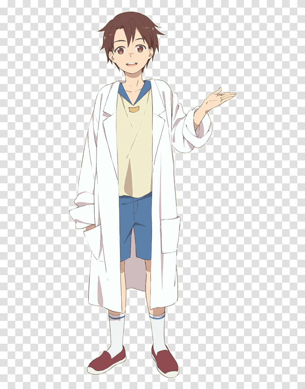 Anime Pngs, Clothing, Lab Coat, Person, Scientist Transparent Png