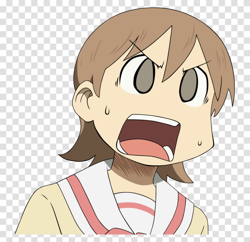 Anime Reaction Faces, Helmet, Person, Drawing Transparent Png