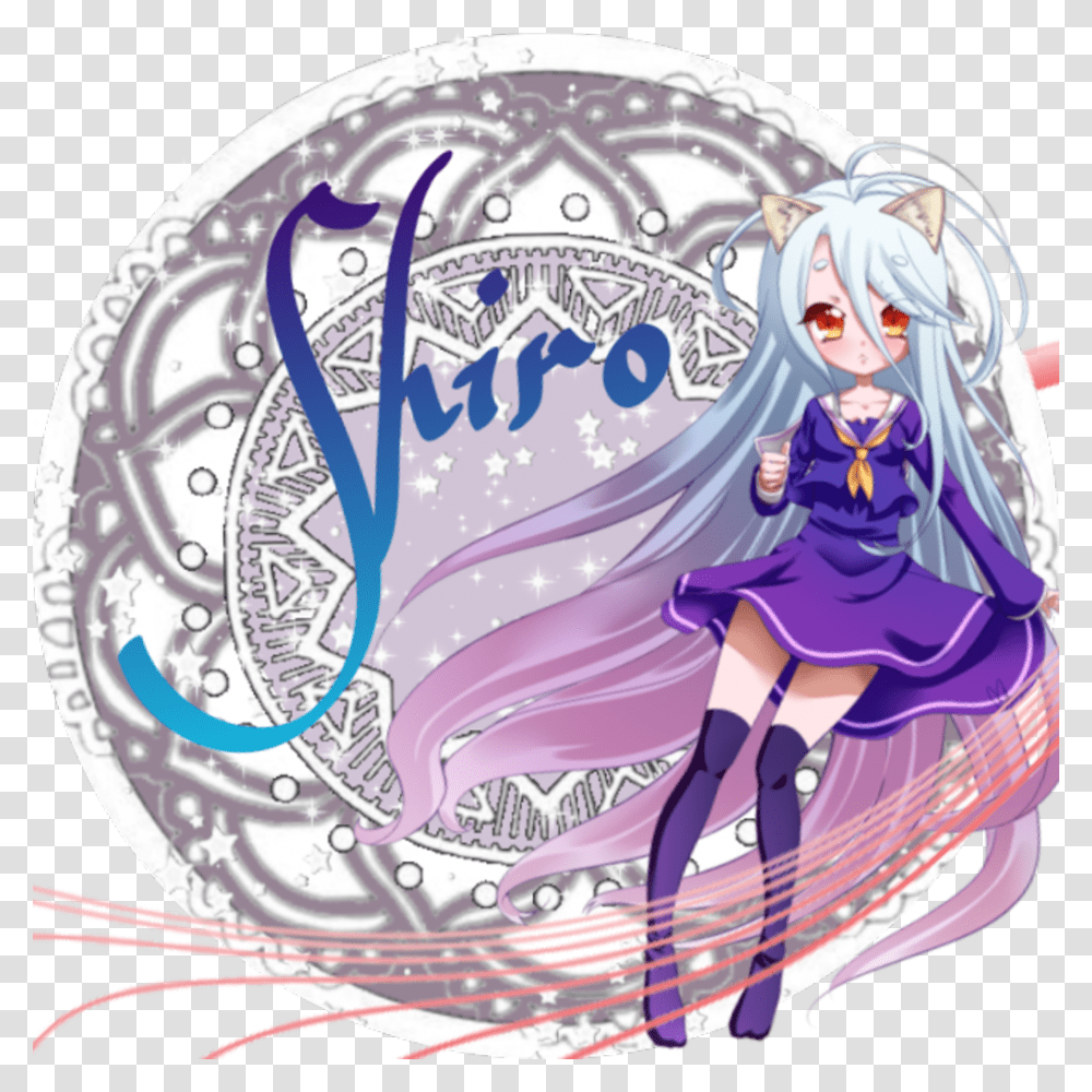 Anime Shiro From No Game No Life Download Cartoon, Person, Sport, Drawing, Helmet Transparent Png