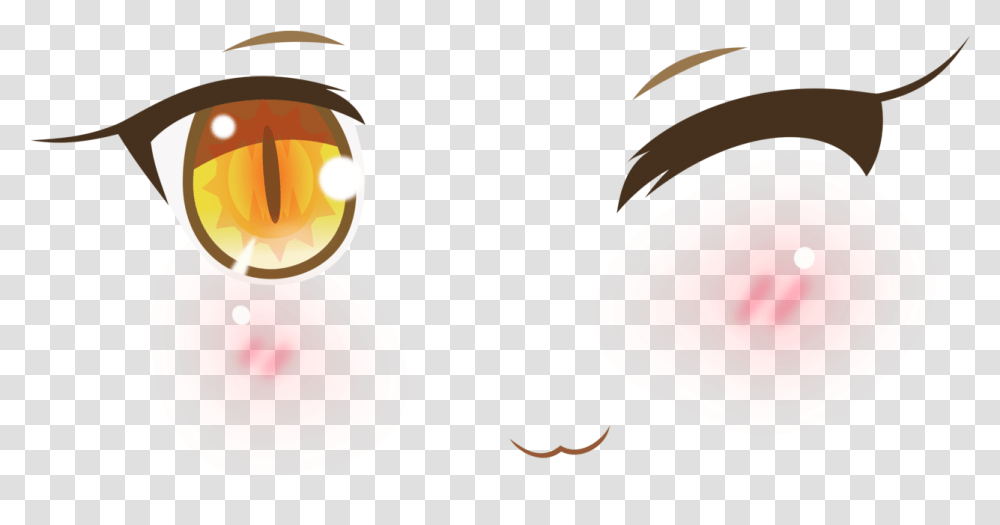 Anime Smile Anime Eyes, Plant, Food Transparent Png