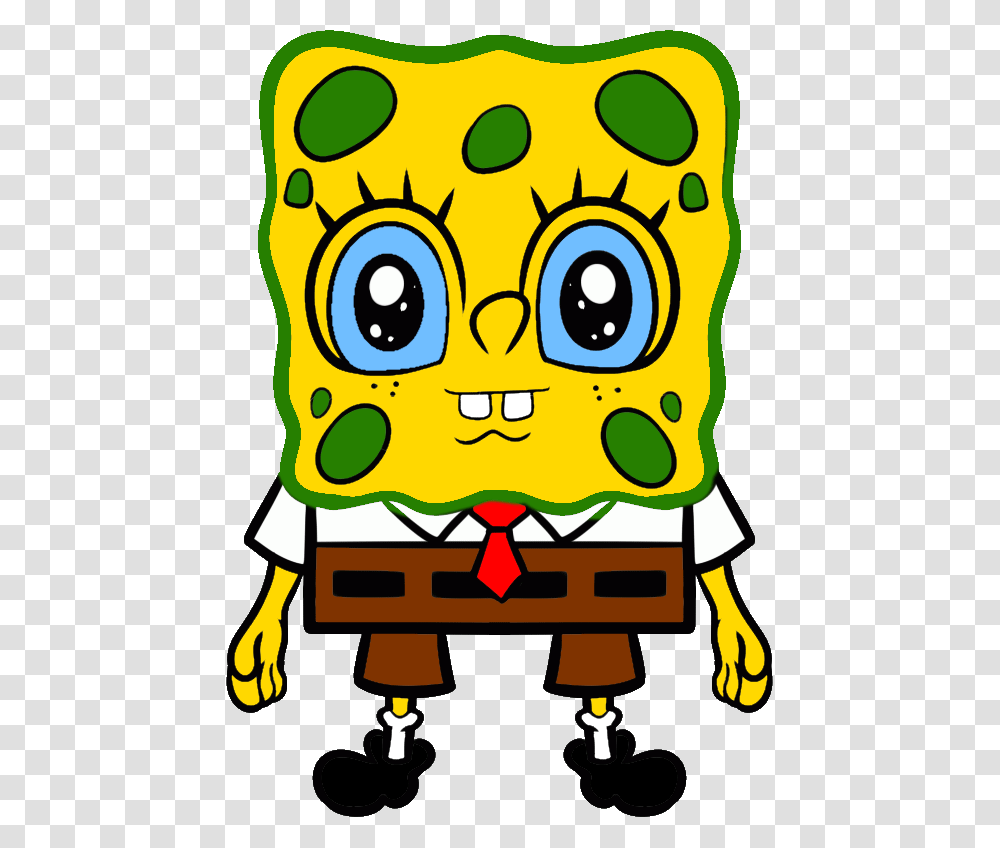 Anime Spongebob Download Anime Spongebob, Plant, Food Transparent Png