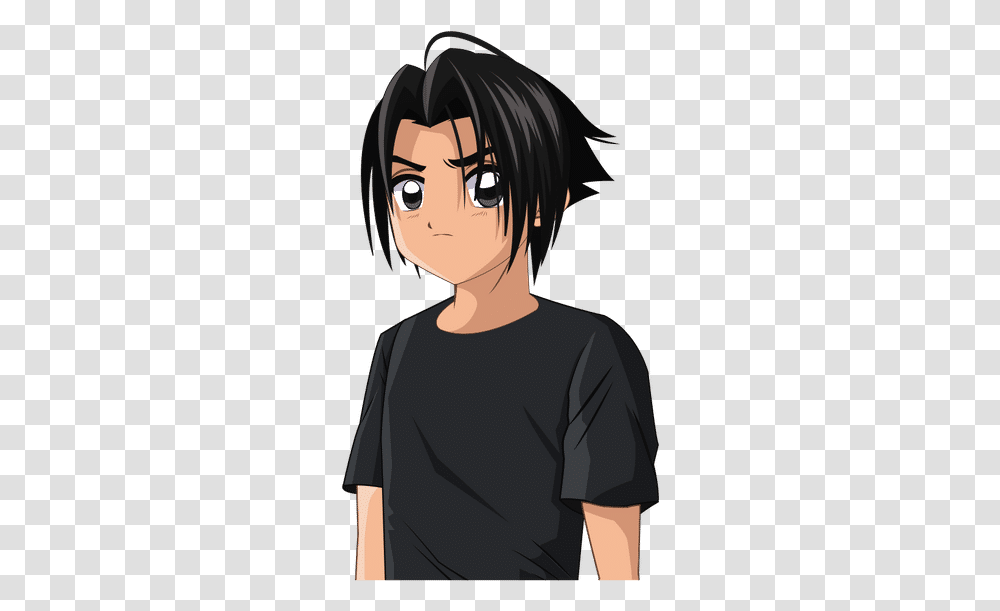 Anime Style Boy Icon Drawing, Sleeve, Clothing, Apparel, Manga Transparent Png
