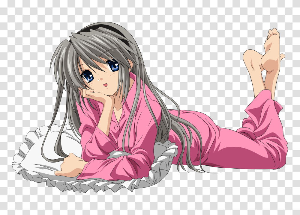 Anime Tear Anime Girl In Pajamas, Comics, Book, Manga, Person Transparent Png