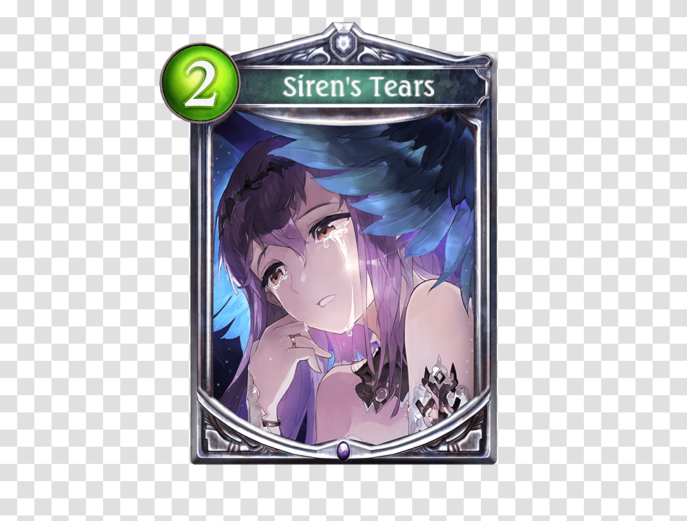 Anime Tears Siren's Tears Iron Maiden Shadowverse Shadowverse Love Live Cards, Tin, Can, Person, Human Transparent Png