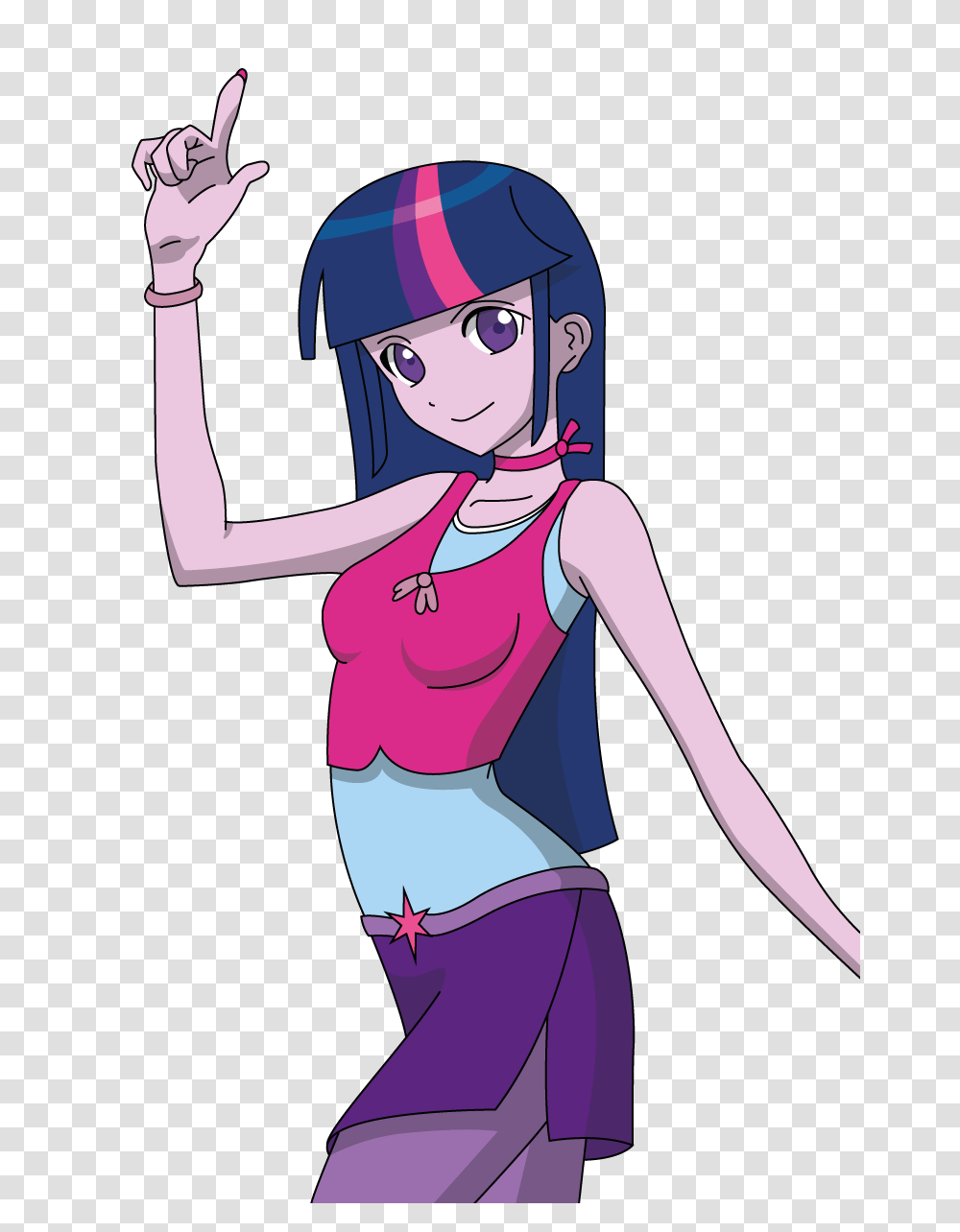 Anime Twilight Sparkle, Person, Female, Girl Transparent Png