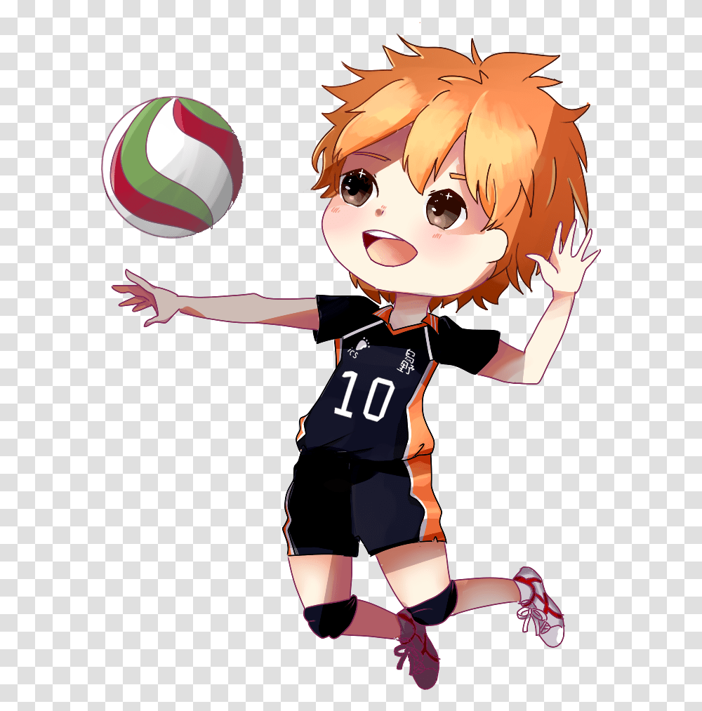 Anime Volleyball Chibi, Person, Human, Juggling, People Transparent Png