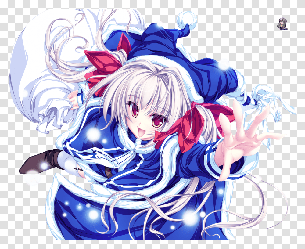 Anime White Hair Girl Red Eyes, Manga, Comics, Book Transparent Png