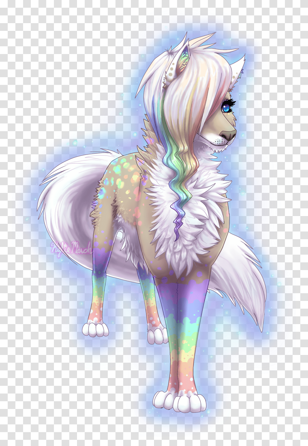Anime Wolf Art, Doll, Toy, Animal Transparent Png