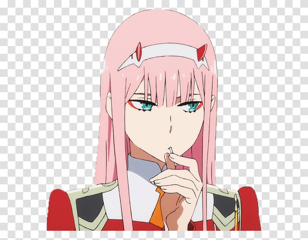 Anime Zero Two Background, Comics, Book, Manga, Clothing Transparent Png