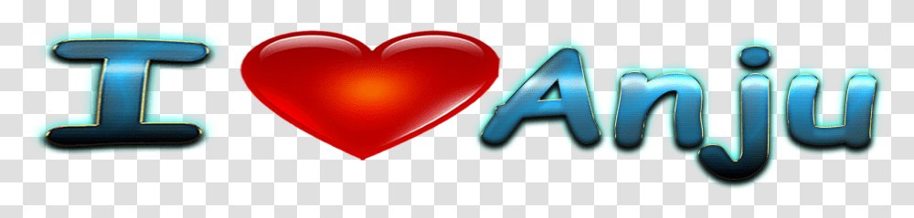 Anju Love Name Heart Design Heart, Cutlery, Frisbee, Toy Transparent Png