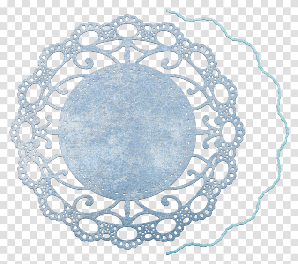 Ankara Lace Doily With Angel Wing Die Suaje De Tapete Circle, Rug Transparent Png