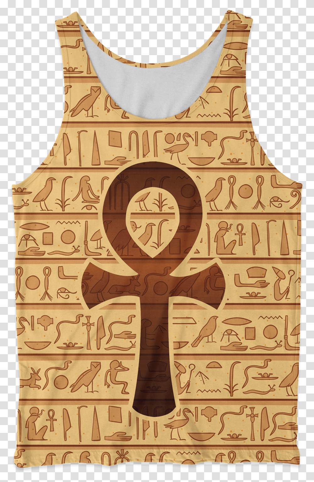 Ankh Symbol Tank Top And Short Set Active Tank, Text, Number, Alphabet, Poster Transparent Png