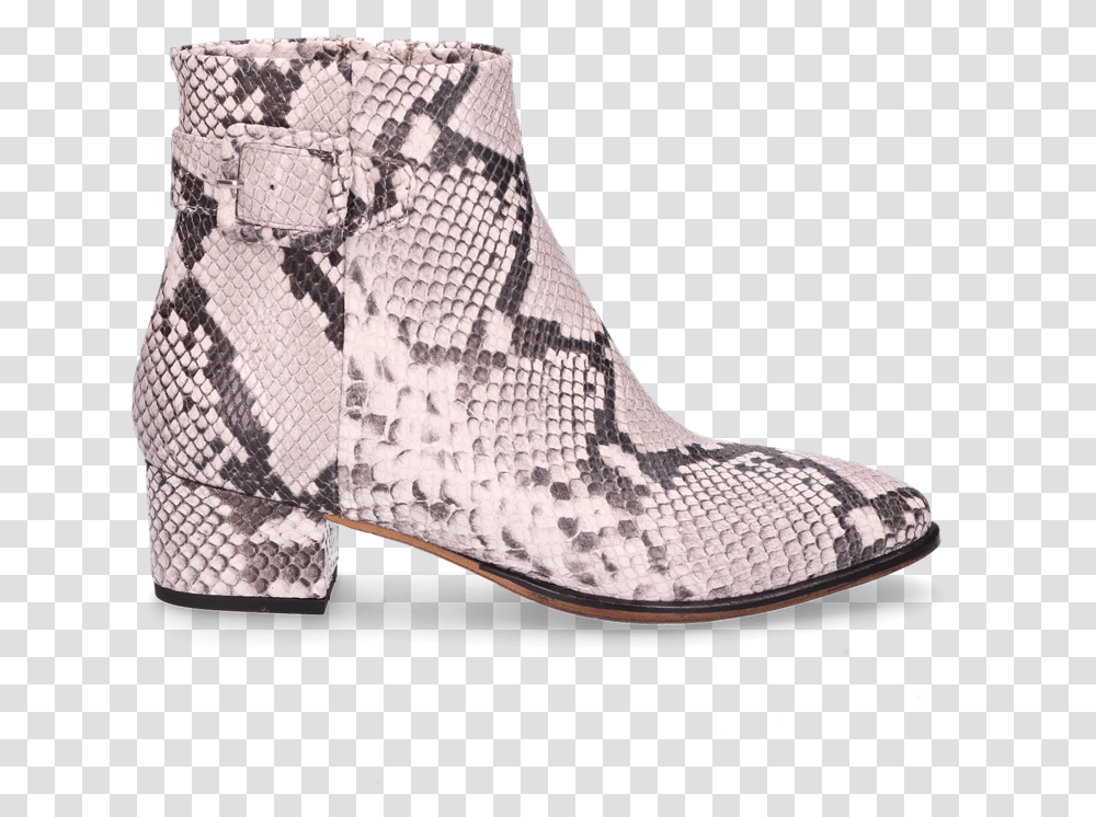 Ankle Boot Snake Print Off White Round Toe, Clothing, Apparel, Footwear, Shoe Transparent Png