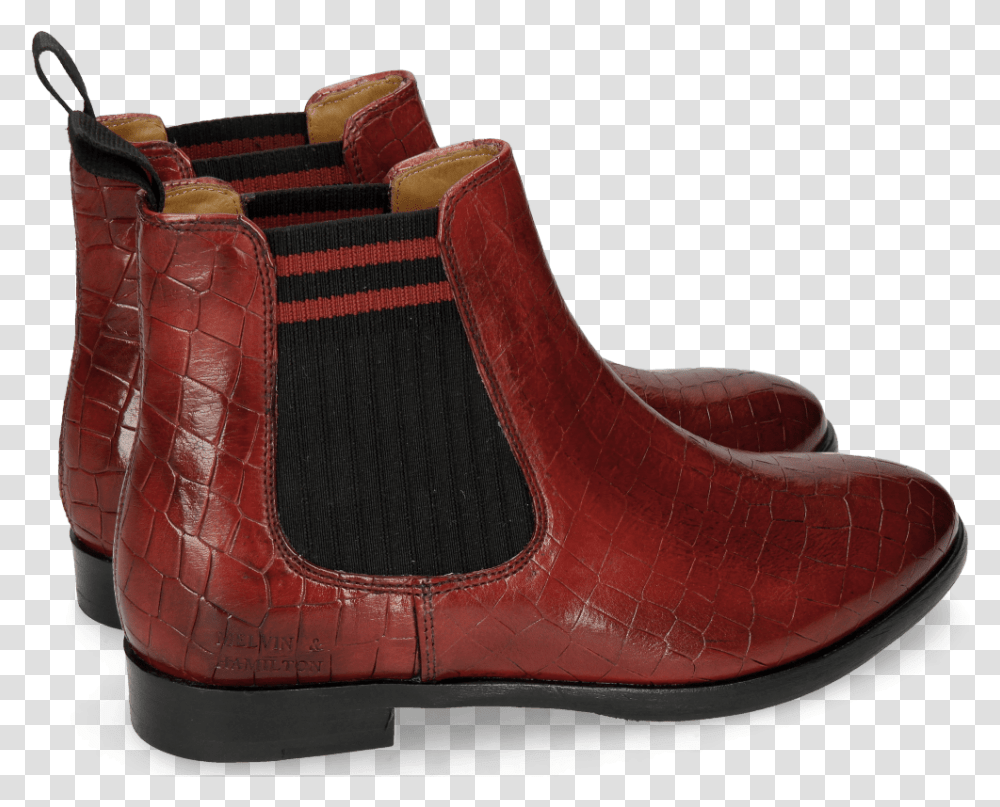 Ankle Boots Daisy 6 Crust Ruby Elastic Lines Red Chelsea Boot, Apparel, Footwear, Shoe Transparent Png