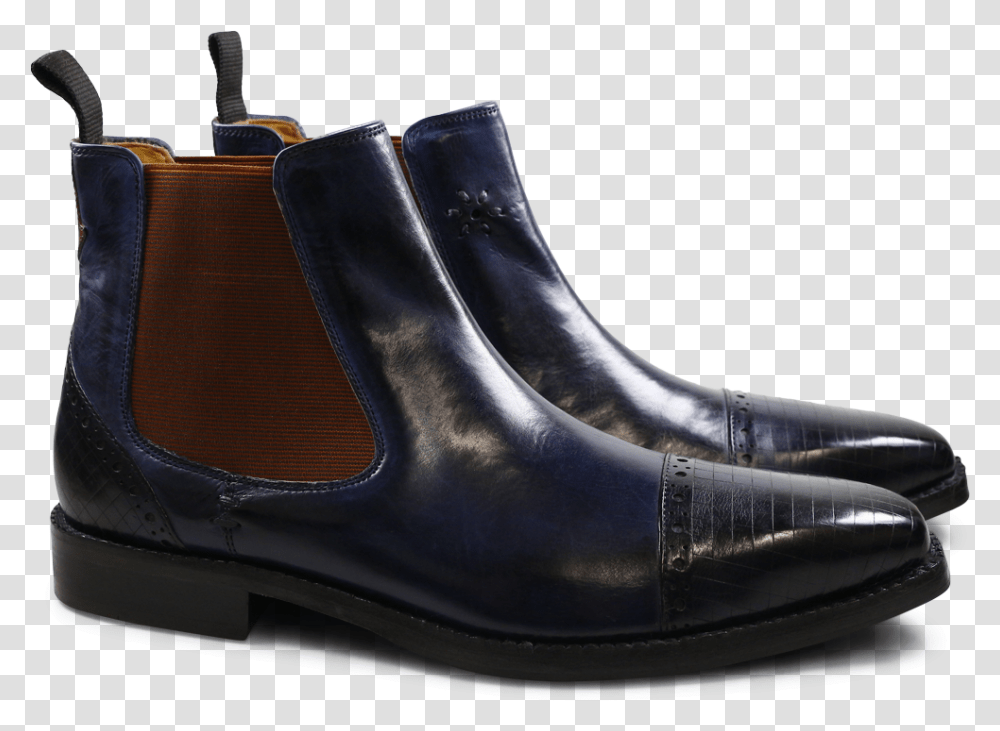 Ankle Boots Nicolas 5 Navy Back Arrow Tan Flower Beige, Apparel, Footwear, Shoe Transparent Png