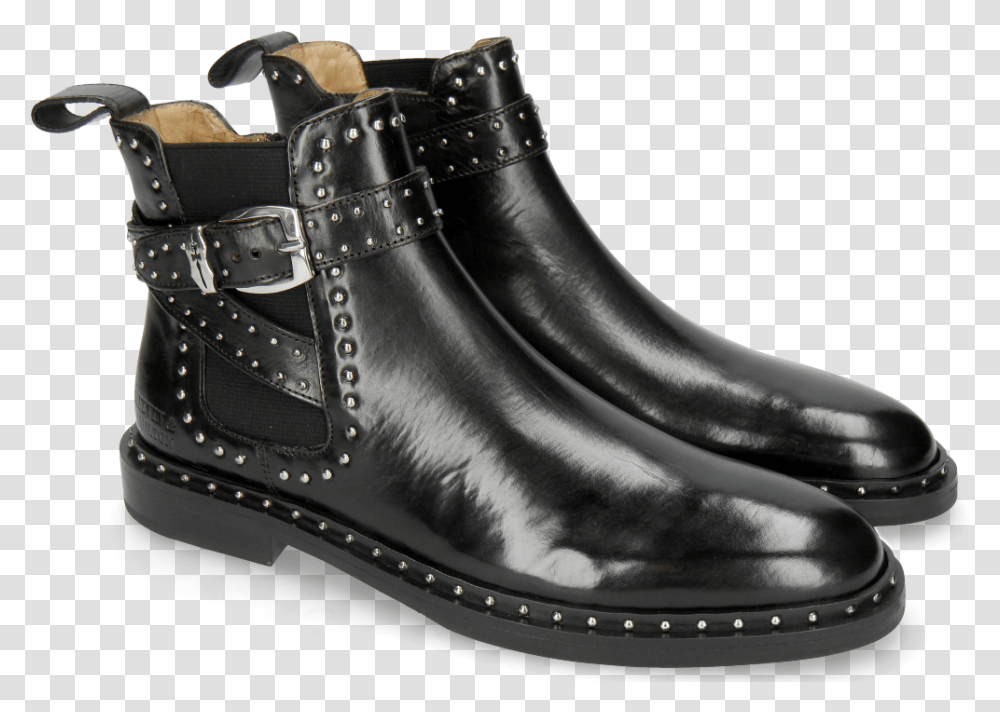 Ankle Boots Susan 68 Black Elastic Sword Buckle Melvin Amp Hamilton, Apparel, Shoe, Footwear Transparent Png