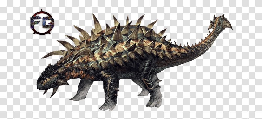 Ankylosaurus Ark, Dragon, Dinosaur, Reptile, Animal Transparent Png