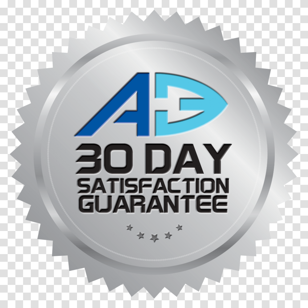 Ann Arbor Arms 30 Day Satisfaction Guarantee Label, Gear, Machine Transparent Png