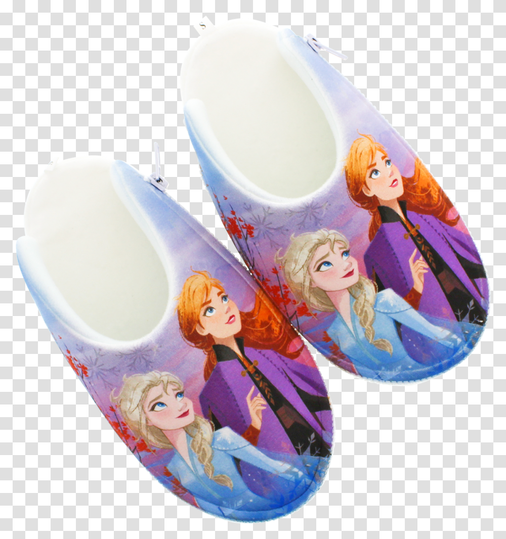 Anna Amp Elsa Frozen 2 Mix N Match Zlipperz SetClass Ballet Flat, Apparel, Shoe, Footwear Transparent Png