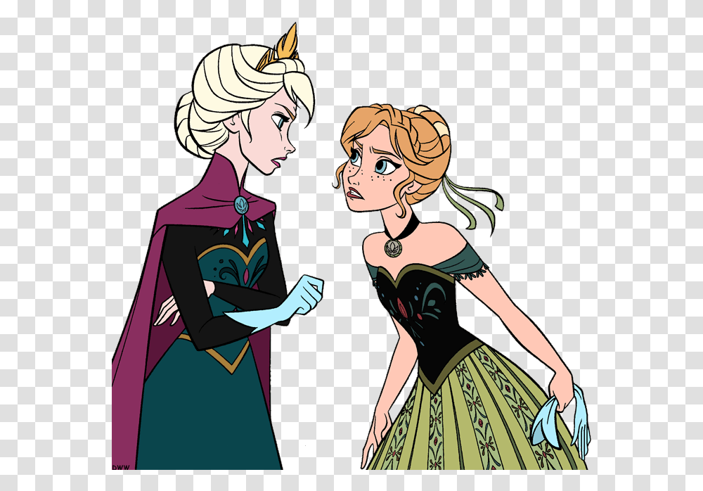 Anna And Elsa Angry, Person, Human, Apparel Transparent Png