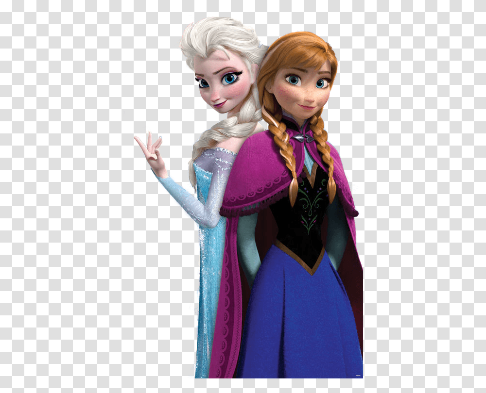 Anna And Elsa Elsa And Anna Frozen, Doll, Toy, Person, Human Transparent Png