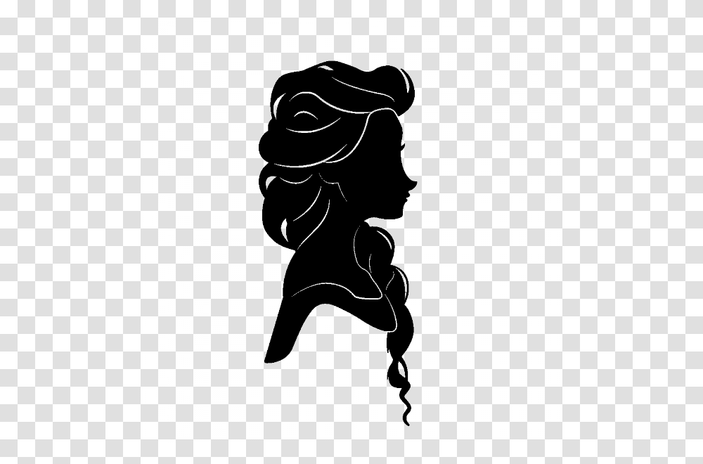 Anna And Elsa Silhouette, Hand, Stencil, Fist, Person Transparent Png