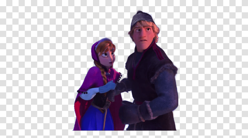 Anna And Kristoff, Person, Light, Hat Transparent Png