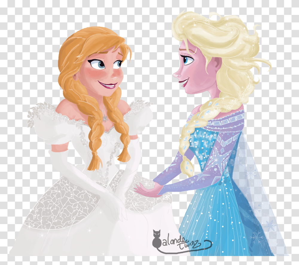 Anna And Ouat S Frozen 2 Kristoff And Anna Wedding, Person, Wedding Gown, Fashion Transparent Png