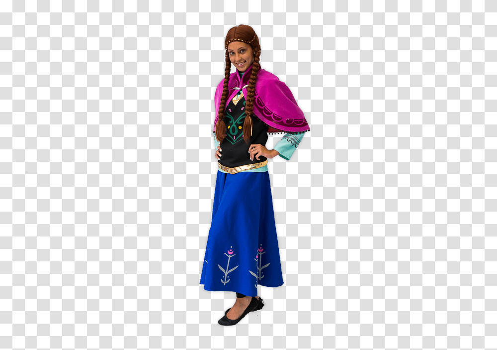 Anna, Costume, Sleeve, Person Transparent Png