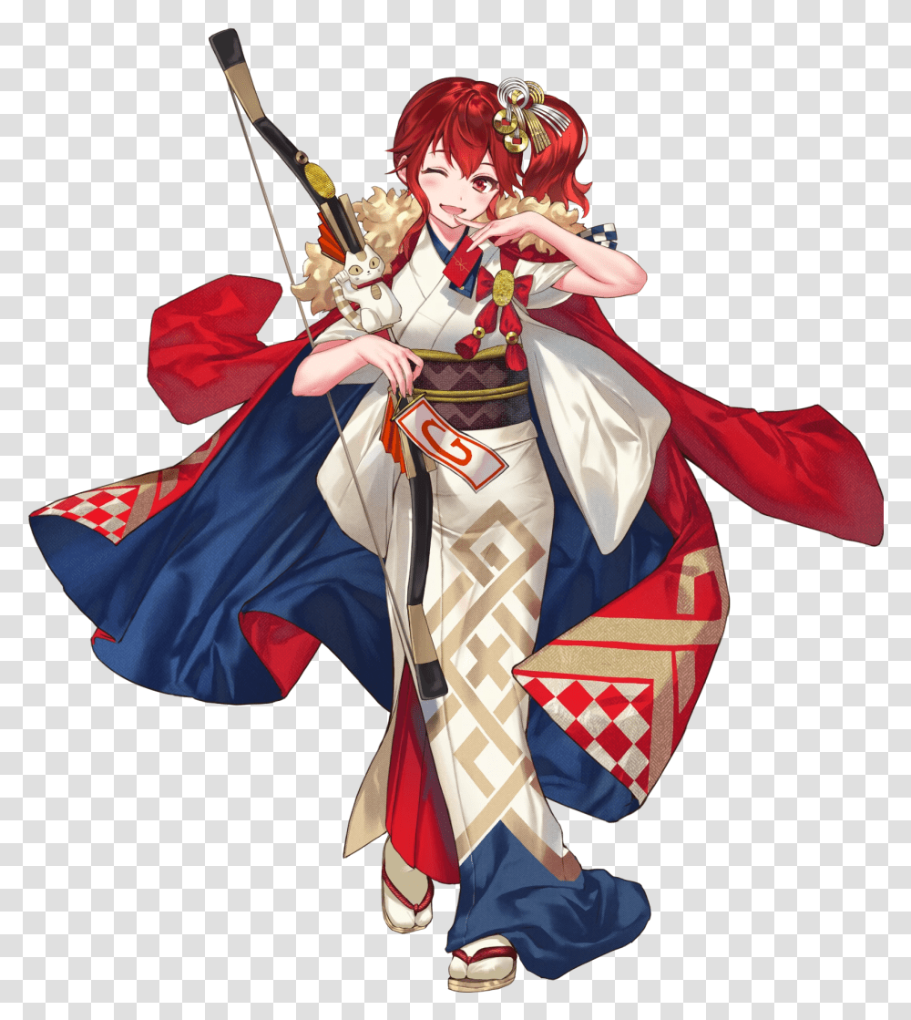 Anna Fire Emblem Heroes Zerochan Anime Image Board Fire Emblem Heroes Anna, Person, Human, Costume, Samurai Transparent Png