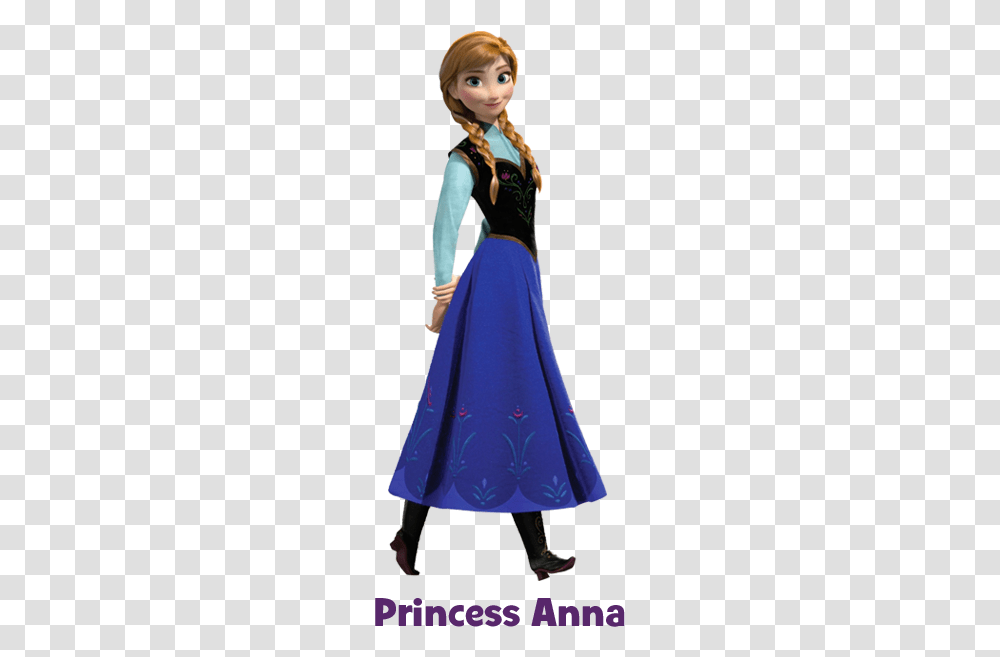 Anna Frozen, Apparel, Sleeve, Evening Dress Transparent Png