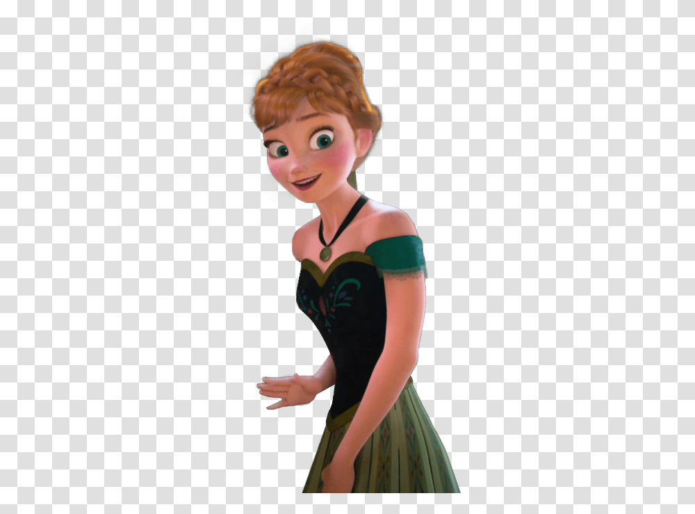 Anna Frozen, Doll, Toy, Person, Human Transparent Png
