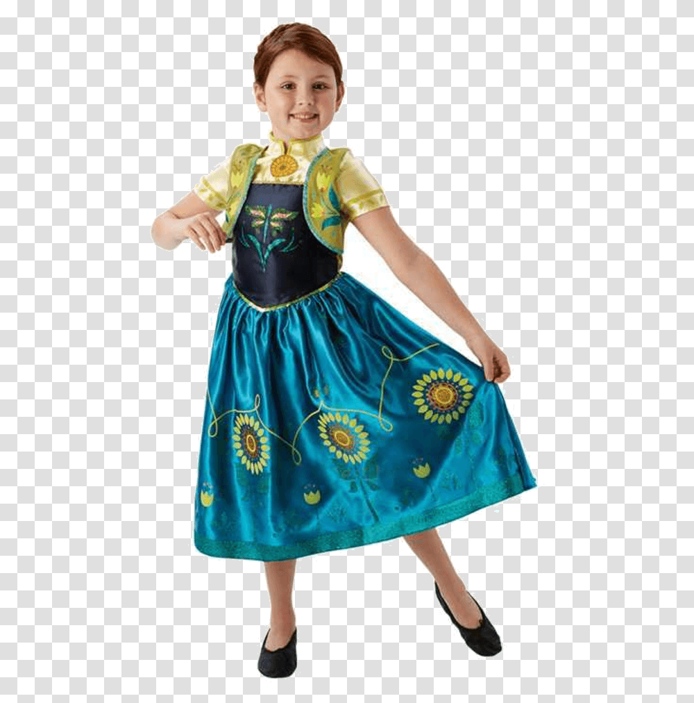 Anna Frozen Fancy Dress, Costume, Skirt, Apparel Transparent Png
