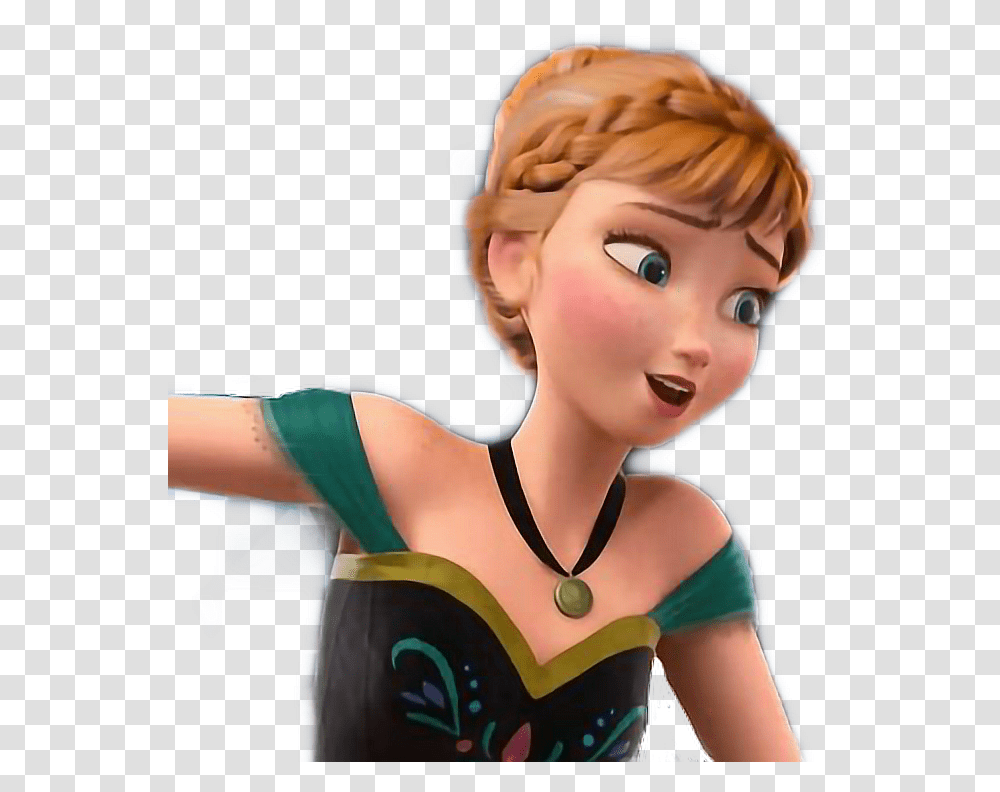 Anna Frozen Freetoedit Anna Frozen Elsa Hd, Doll, Toy, Person, Human Transparent Png