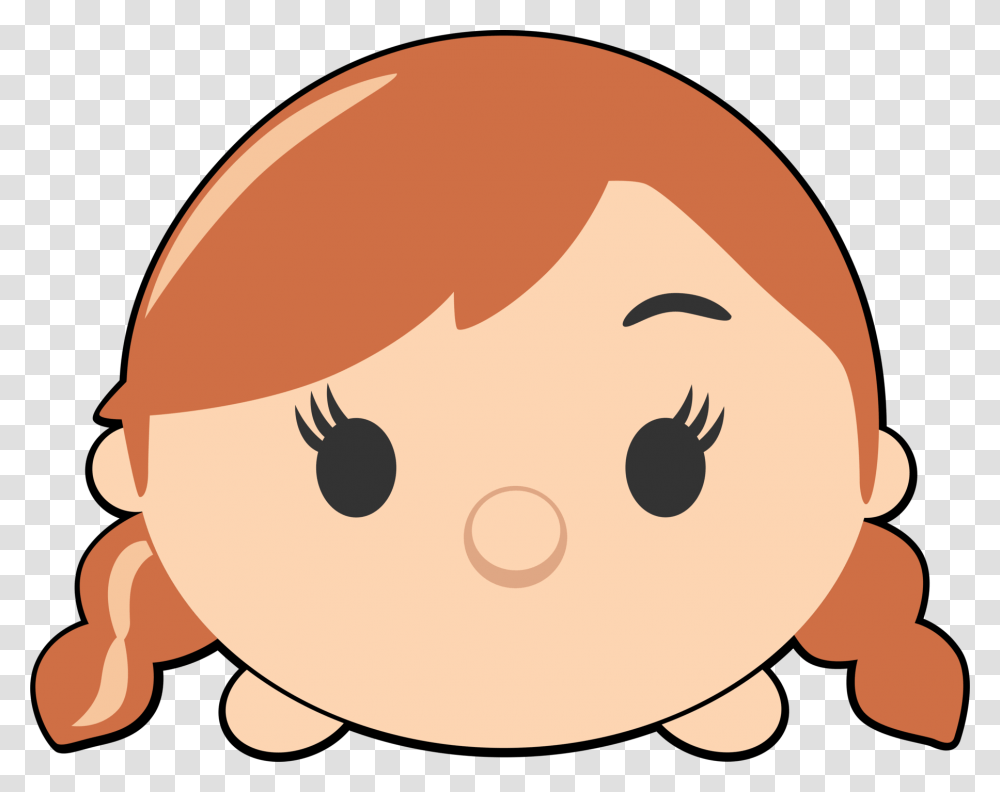 Anna Frozen Tsum Tsum, Plush, Toy, Animal, Outdoors Transparent Png