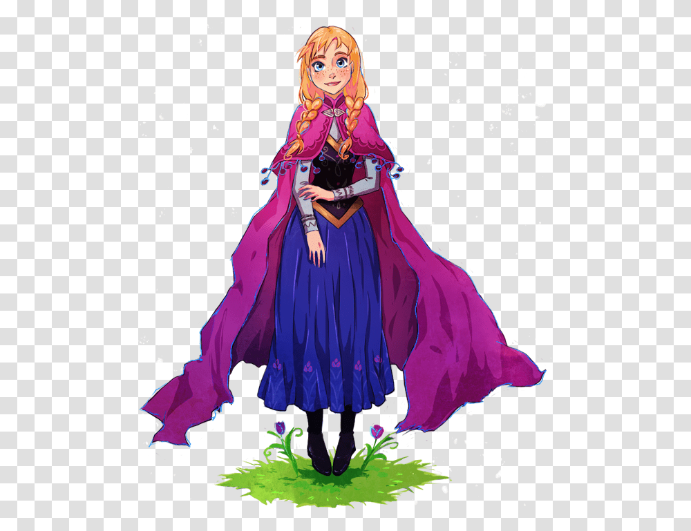 Anna In Frozen Whole Body, Manga Transparent Png
