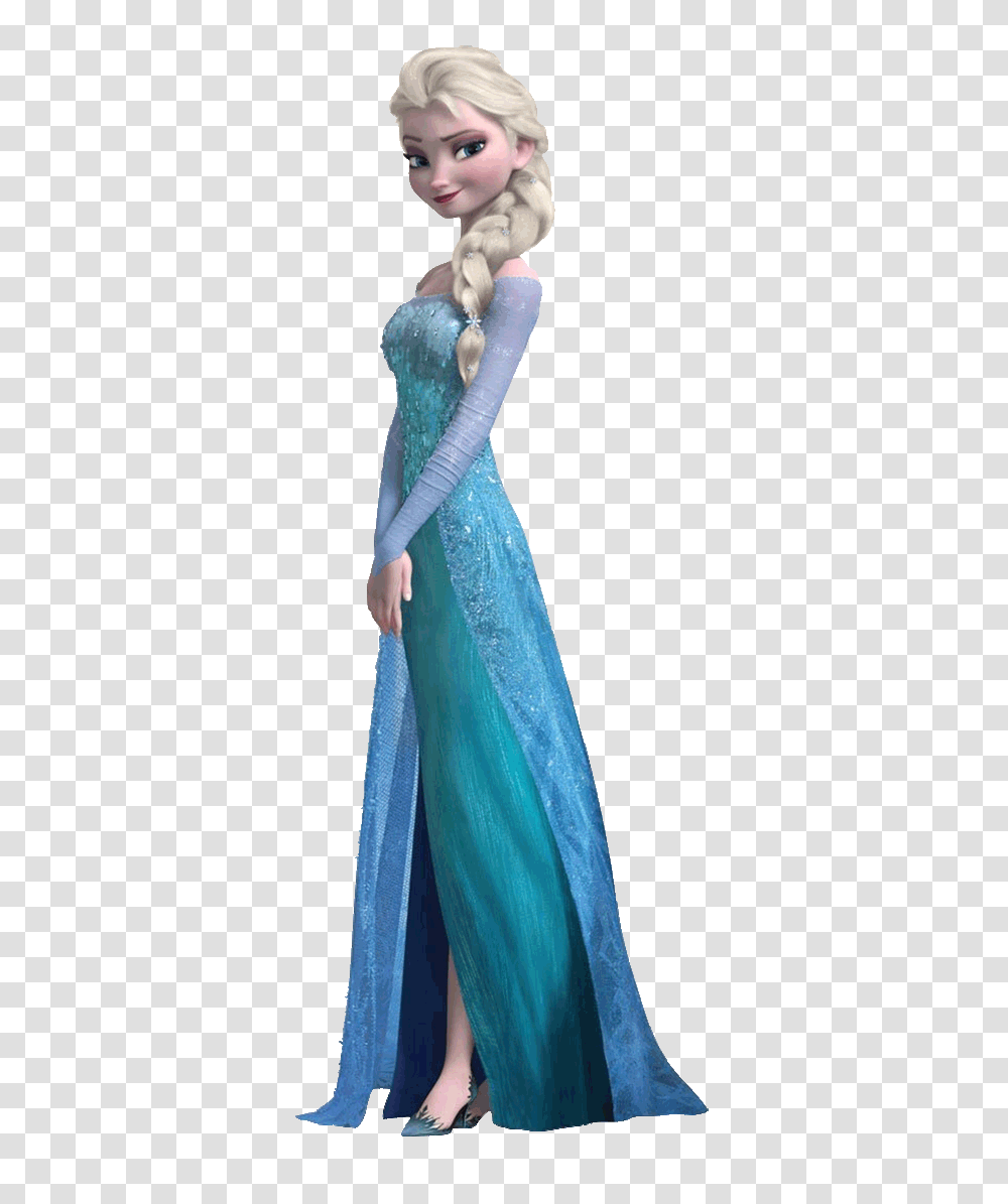 Anna Olaf Kristoff Anna Queen Elsa Elsa Frozen, Clothing, Apparel, Evening Dress, Robe Transparent Png